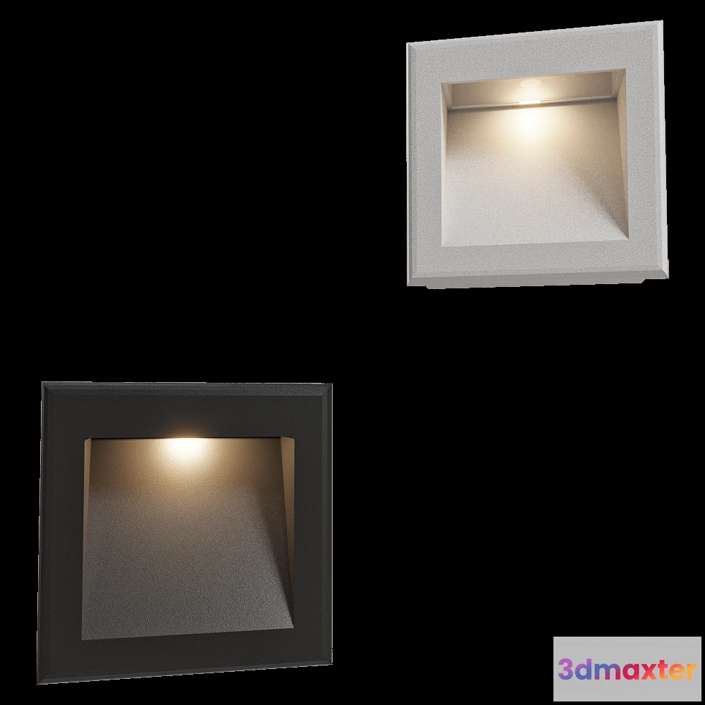 1660824 - Byled  - Wall light FLARE-SQ 3D Max