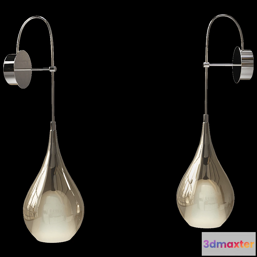 1660850 - Cangini & Tucci - Wall lamp Zeo 3D Max
