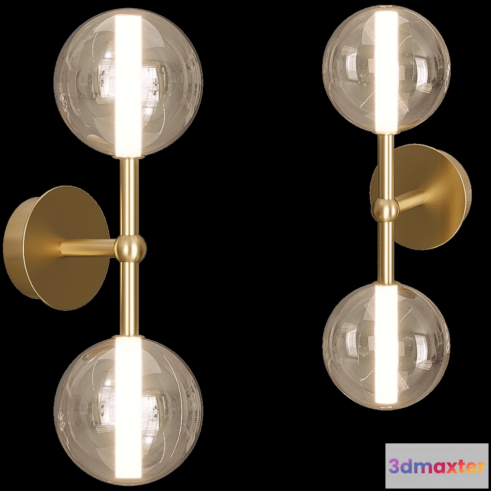 1660854 - Cangini & Tucci - Wall lamp MIREA 3D Max
