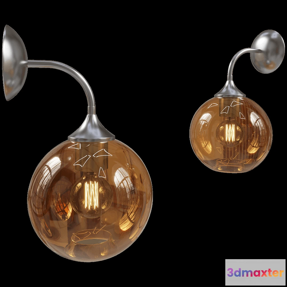 1660858 - Cangini & Tucci - Wall lamp Parigi AP1201.1L 3D Max