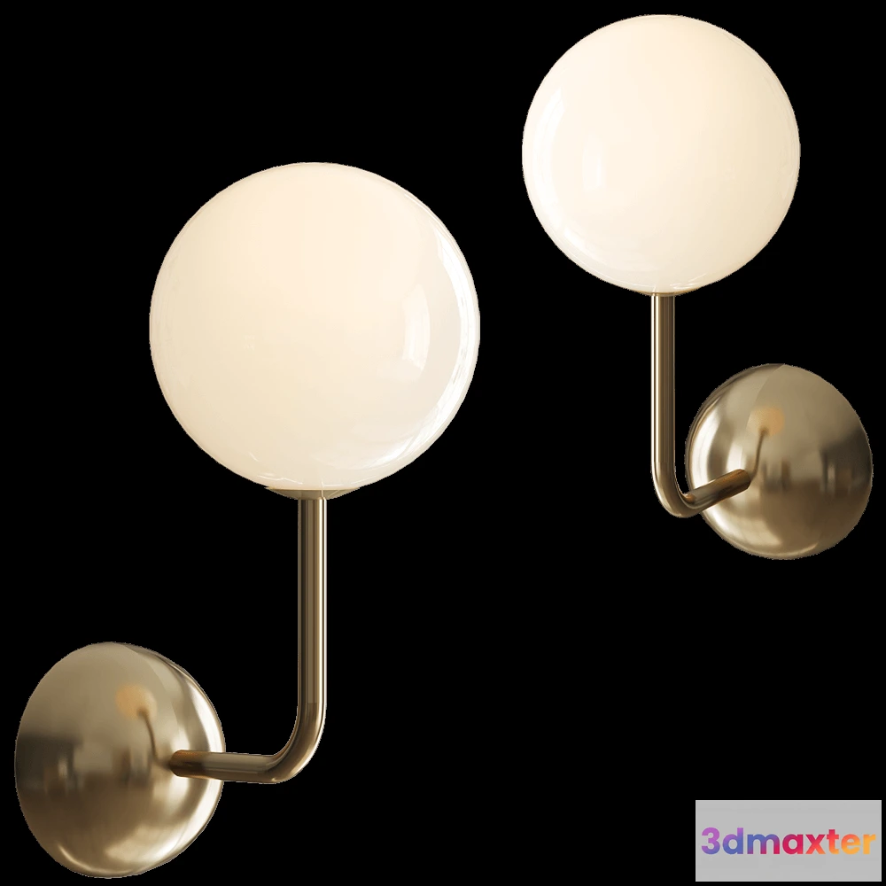 1660860 - Cangini & Tucci - Wall lamp SCARLETT 3D Max