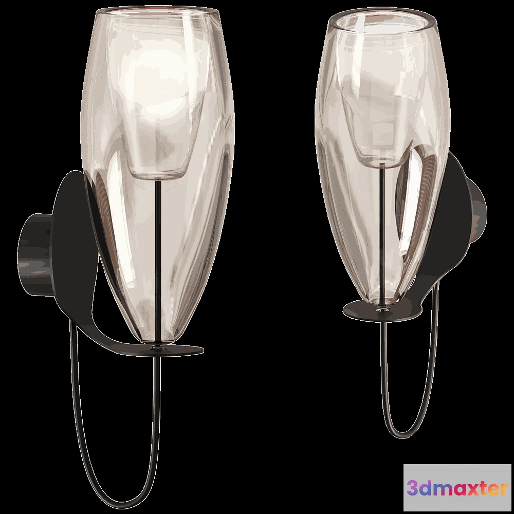 1660862 - Cangini & Tucci - Wall lamp Flute 3D Max