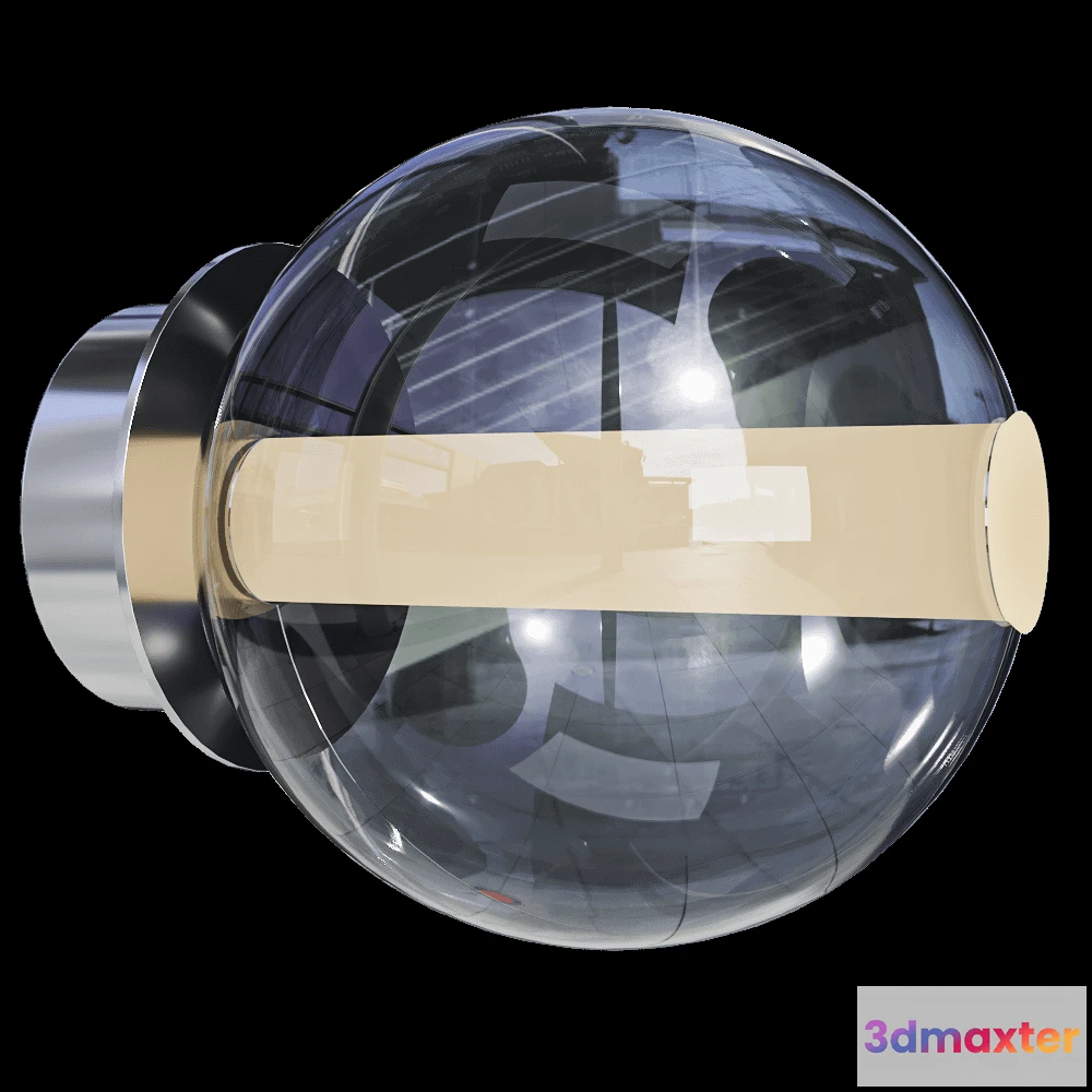 1660864 - Cangini & Tucci - Wall lamp Eclisse APS1291.1L 3D Max