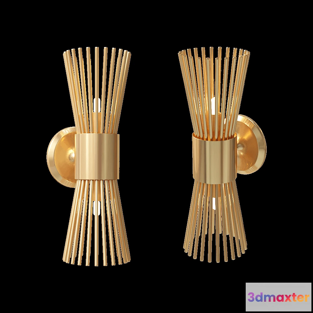 1660868 - Castro Lighting - Wall lamp Halo 3D Max