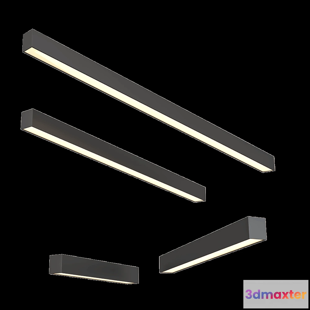 1660896 - Chors - Wall mounted lamp Thiny Slim K 3D Max