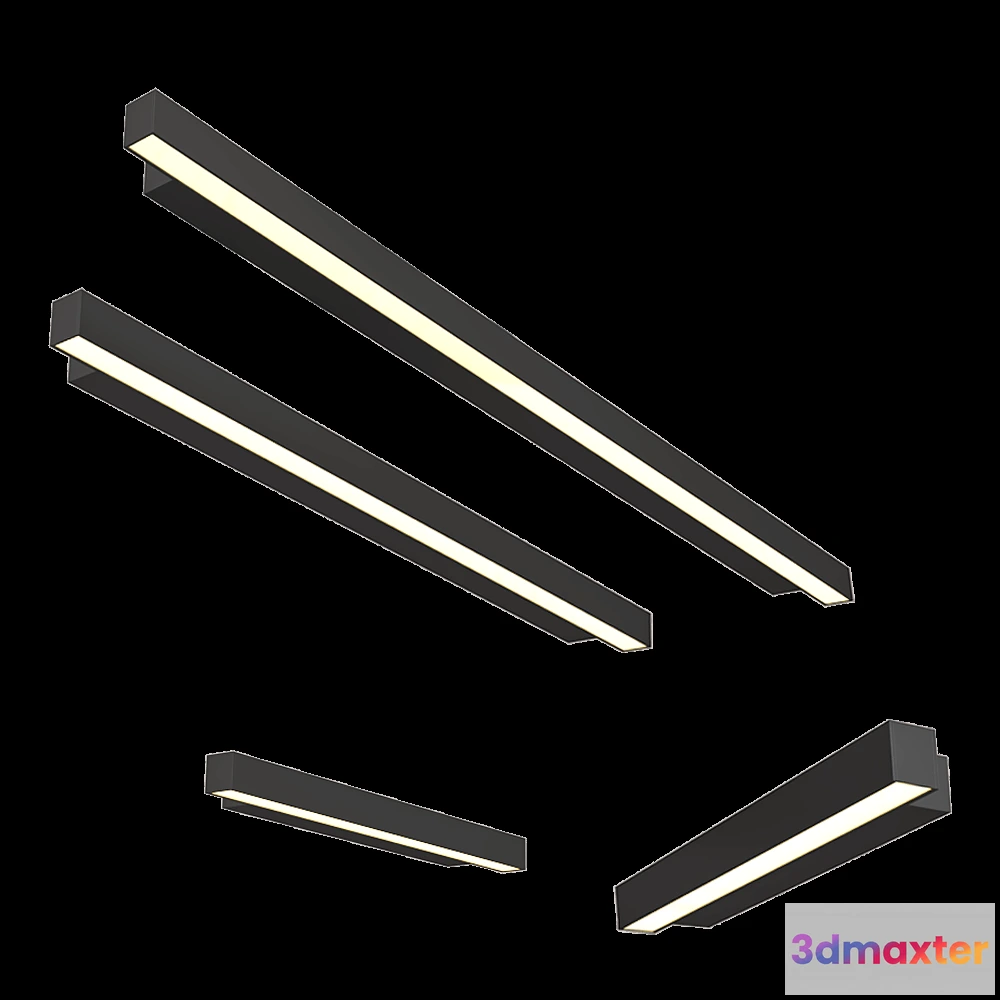 1660900 - Chors - Wall mounted lamp Slim+ K 3D Max