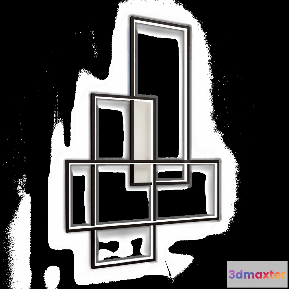 1660924 - CINIER - Wall lamp Trio LT 3D Max