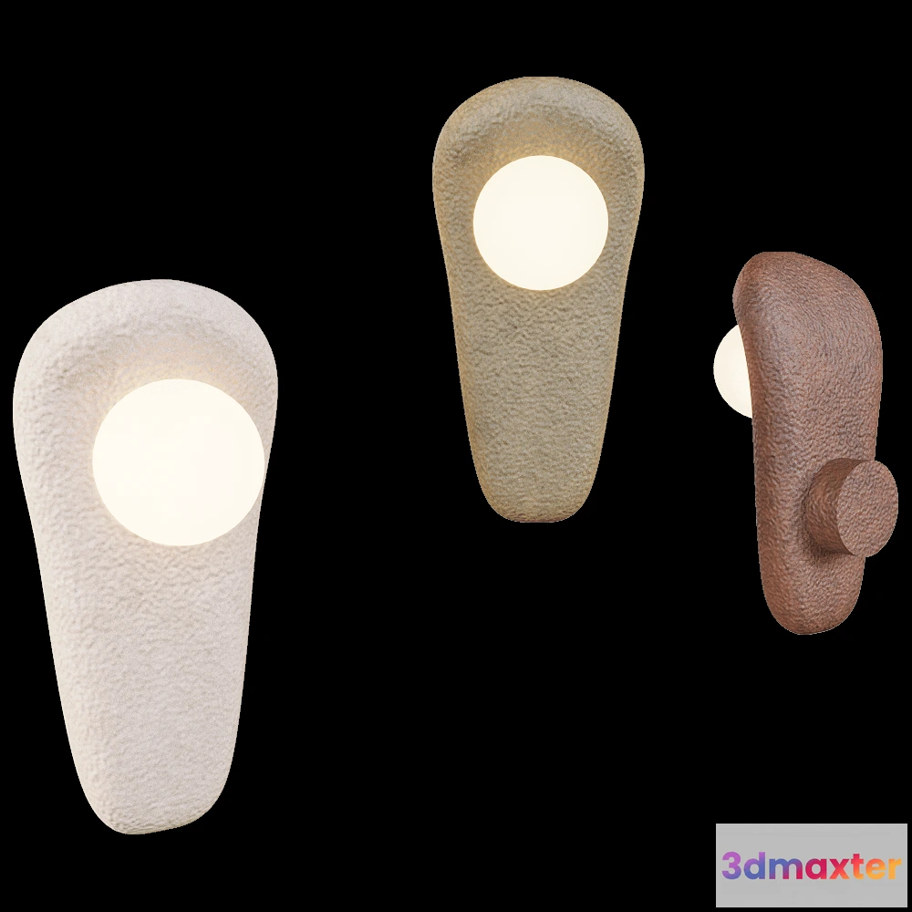 1660928 - Clayp  - Wall lamp Sconce Small 3D Max