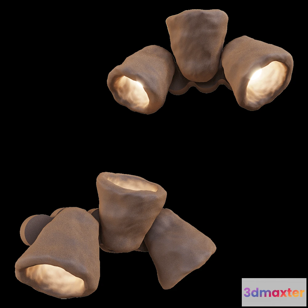 1660930 - Clayp  - Wall lamp Three Scoence 3D Max