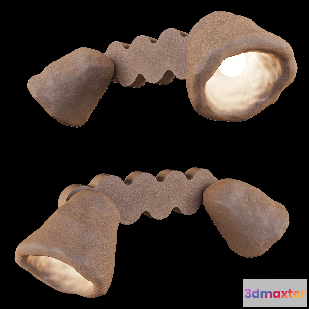 1660934 - Clayp  - Wall lamp Two scoence 3D Max