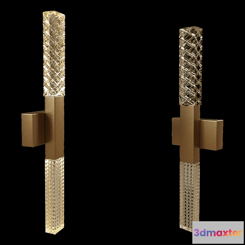 1660950 - Contardi  - Wall lamp Mikado ap solo2 3D Max