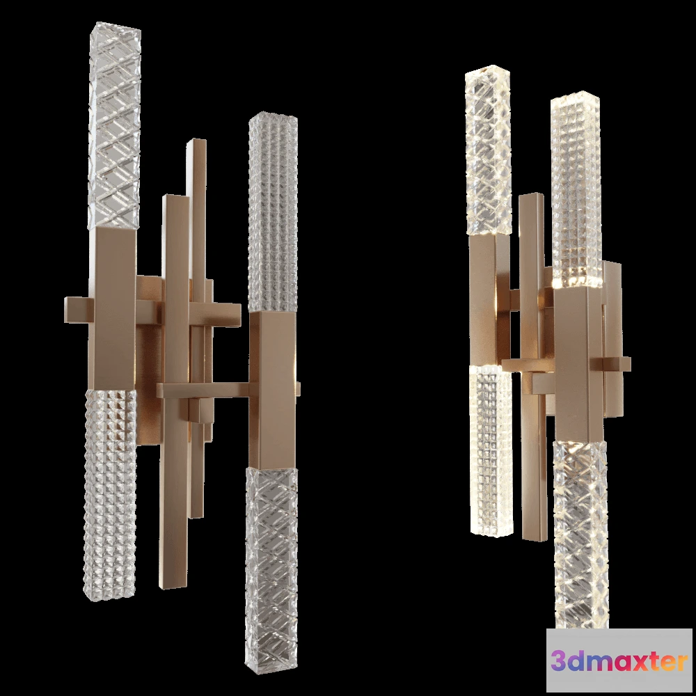 1660956 - Contardi  - Wall lamp Mikado ap 3D Max