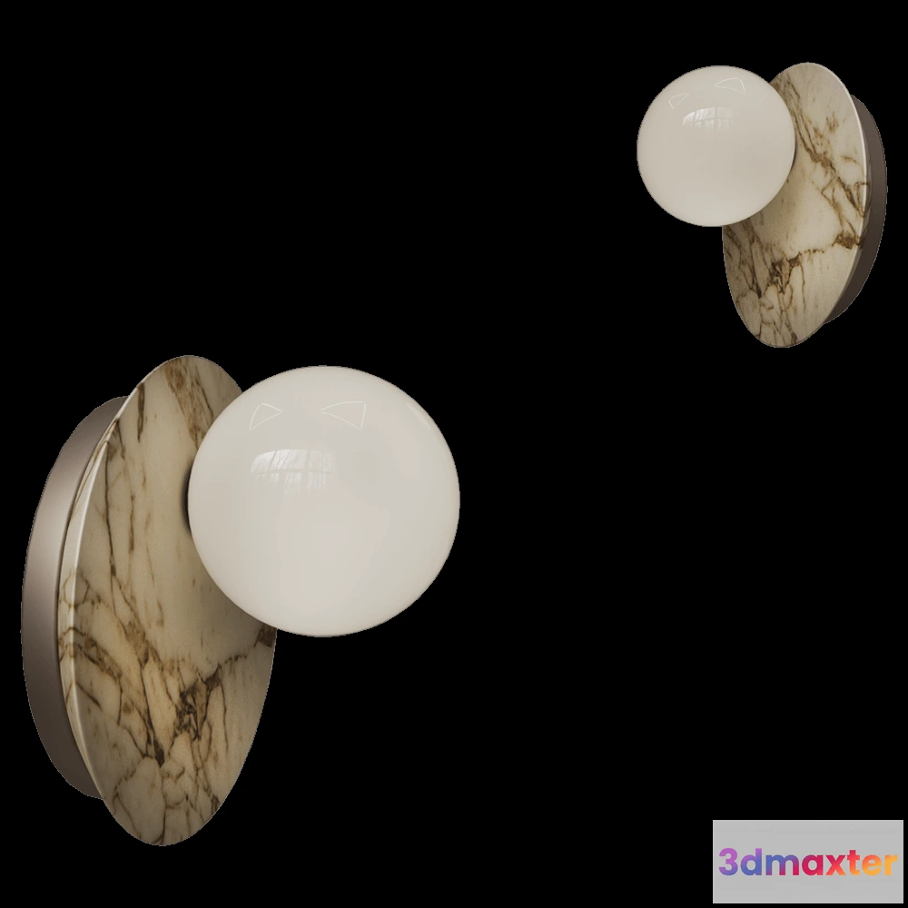 1660980 - Contardi  - Wall lamp Emma ap 3D Max