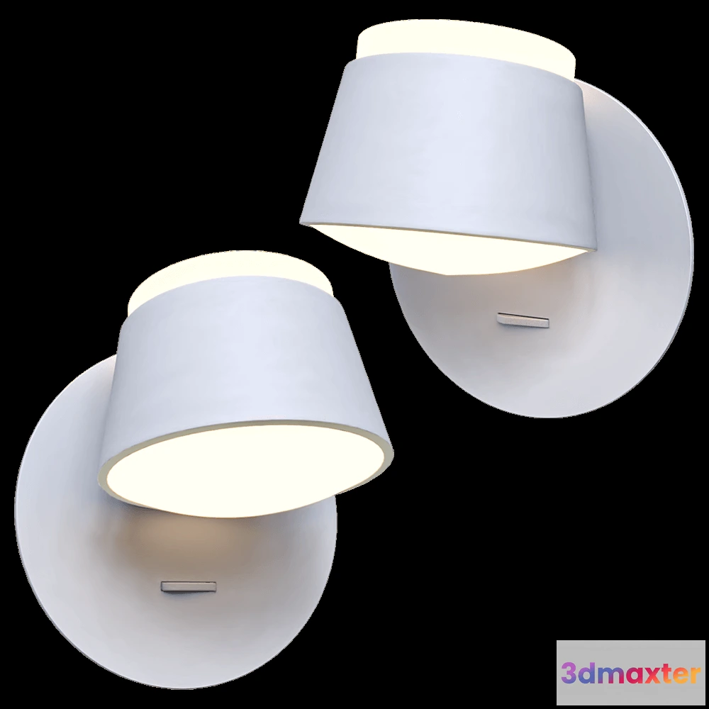 1661004 - CRYSTAL LUX - Wall lamp Madrid AP1 Gray 3D Max