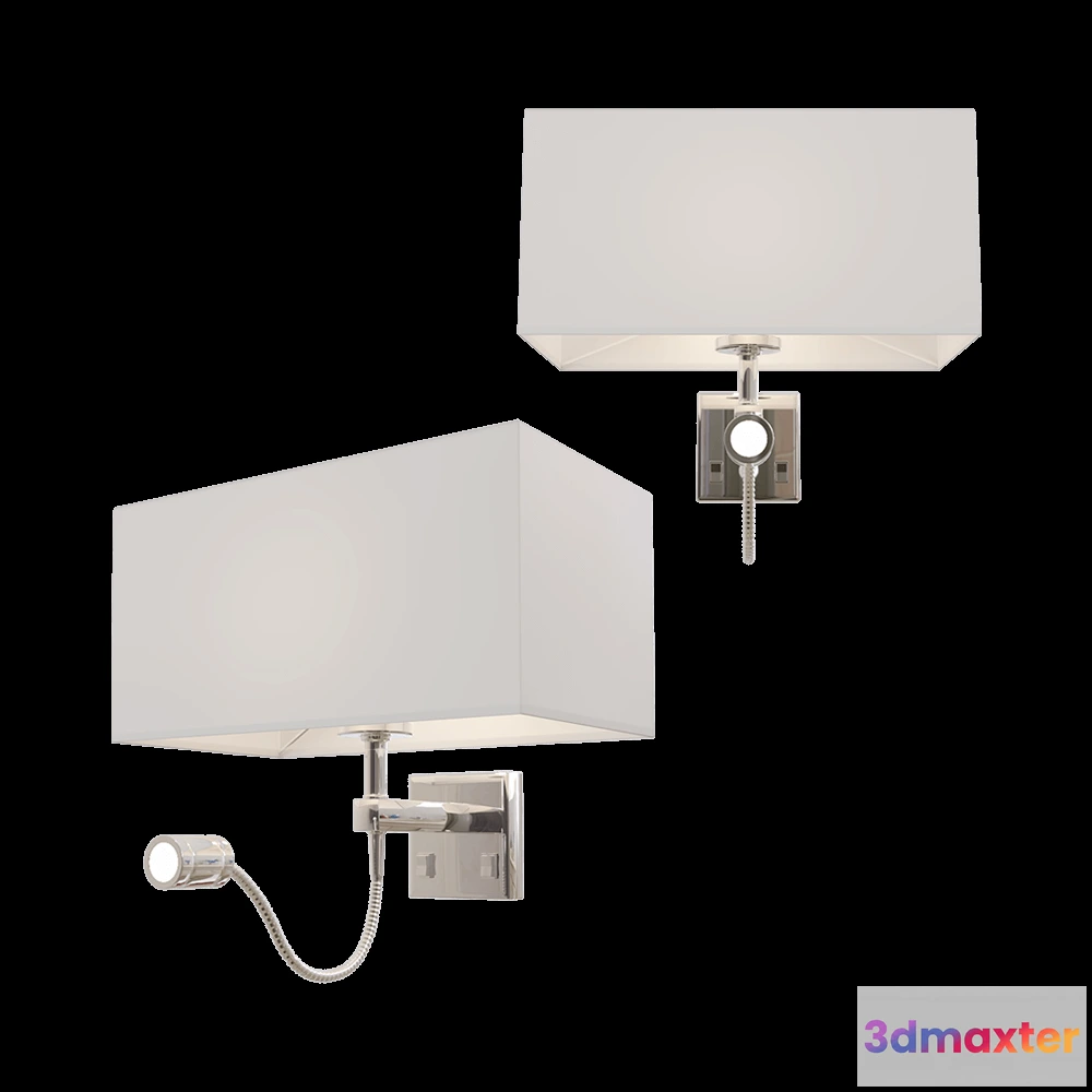 1661040 - CRYSTAL LUX - Wall lamp JEWEL AP2 WH 3D Max