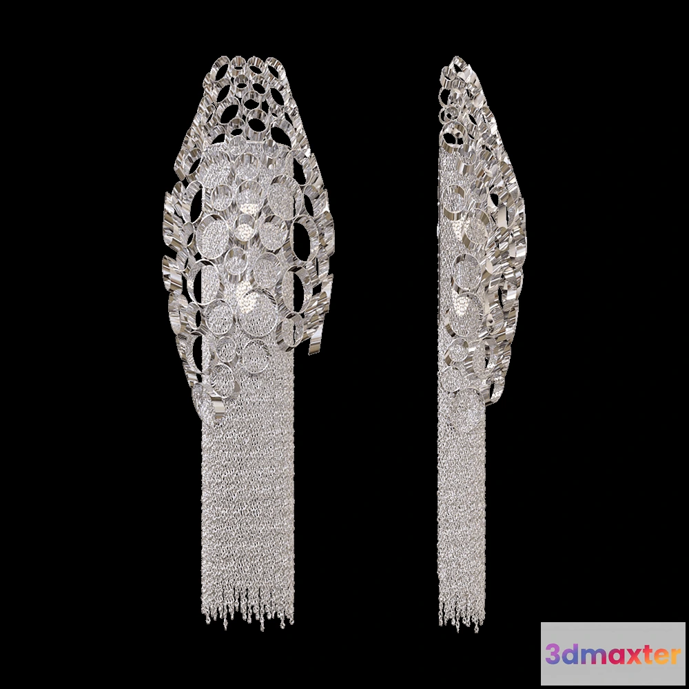 1661042 - CRYSTAL LUX - Wall lamp FASHION AP2 3D Max