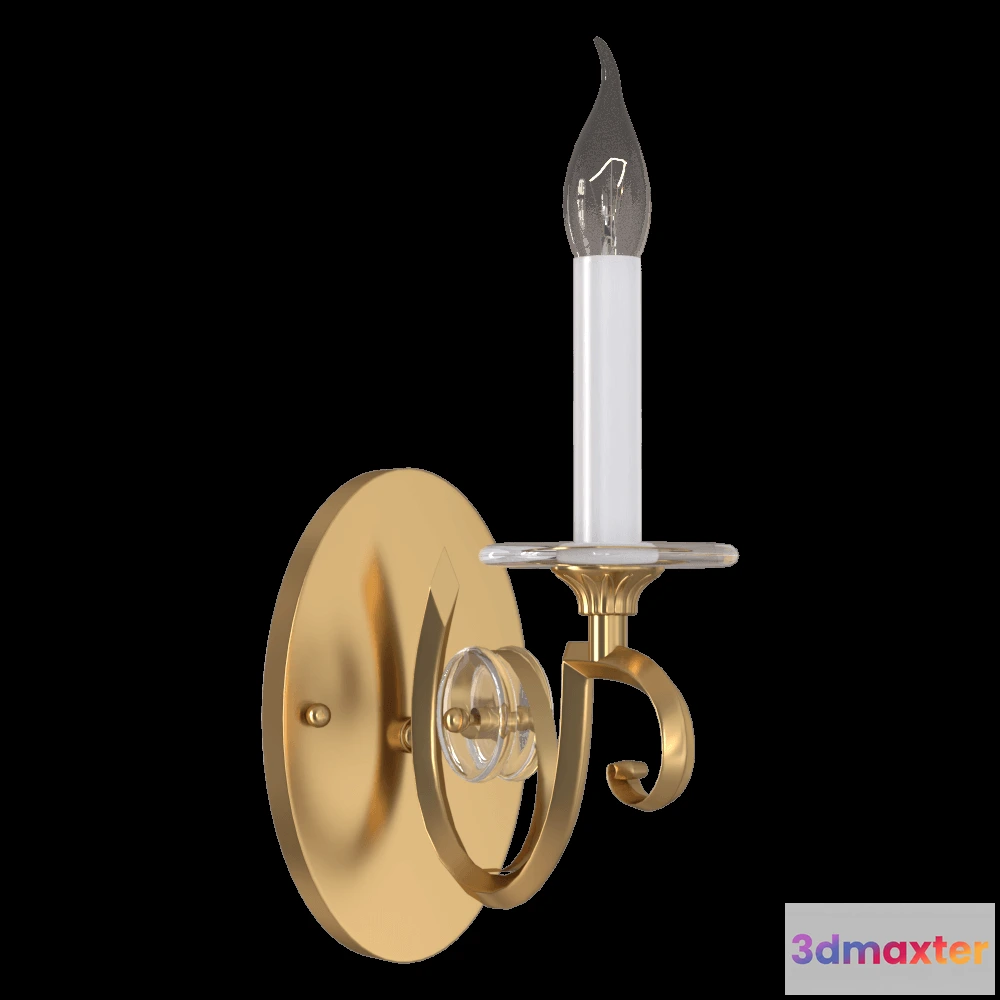 1661062 - CRYSTAL LUX - Wall lamp Maribel AP1 3D Max