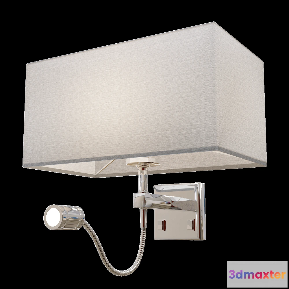 1661068 - CRYSTAL LUX - Wall lamp Jewel AP2 GR 3D Max