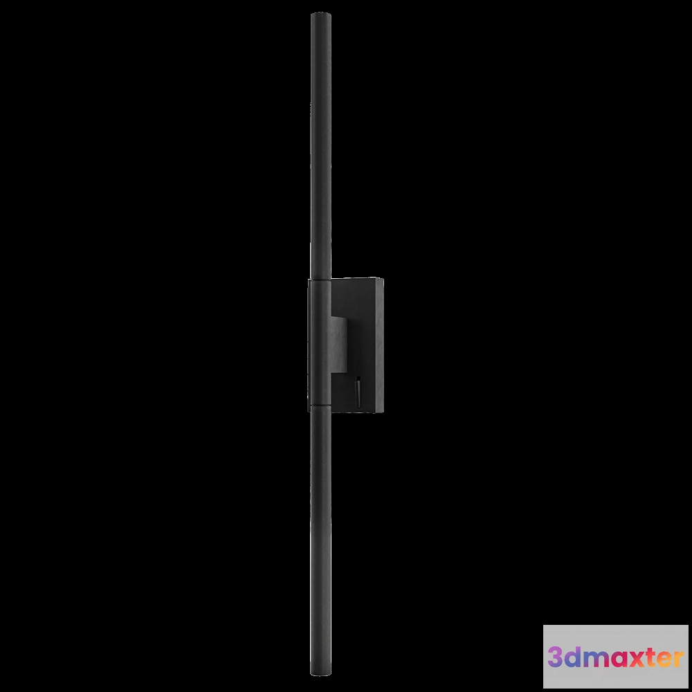 1661082 - CRYSTAL LUX - Wall lamp Largo AP12W black 3D Max