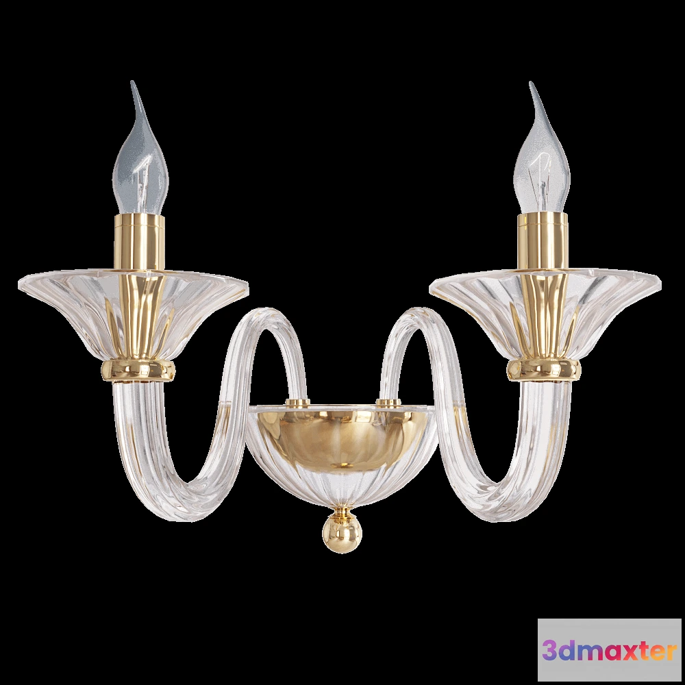 1661094 - CRYSTAL LUX - Wall lamp Dream AP2 3D Max