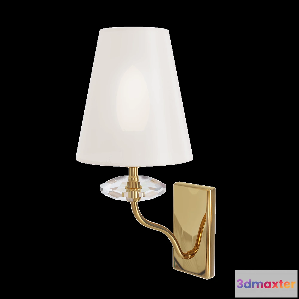 1661122 - CRYSTAL LUX - Wall lamp Armando AP1.1 Gold 3D Max
