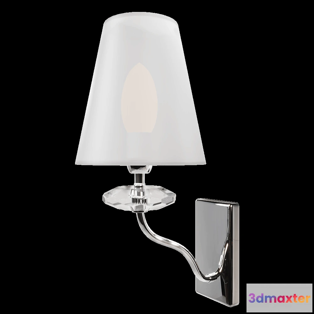 1661126 - CRYSTAL LUX - Wall lamp Aramado AP1.1 Chrome 3D Max