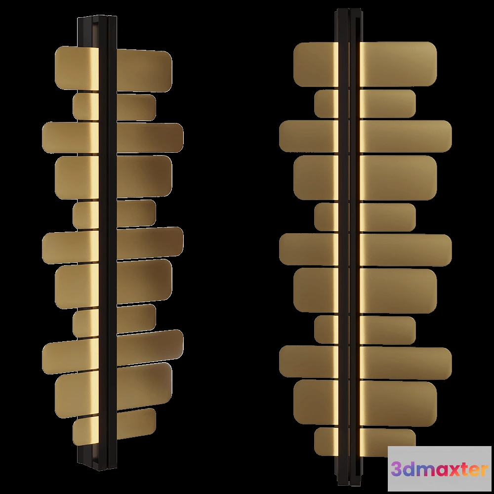 1661150 - CVL  - Wall lamp STRATE Score 100 3D Max