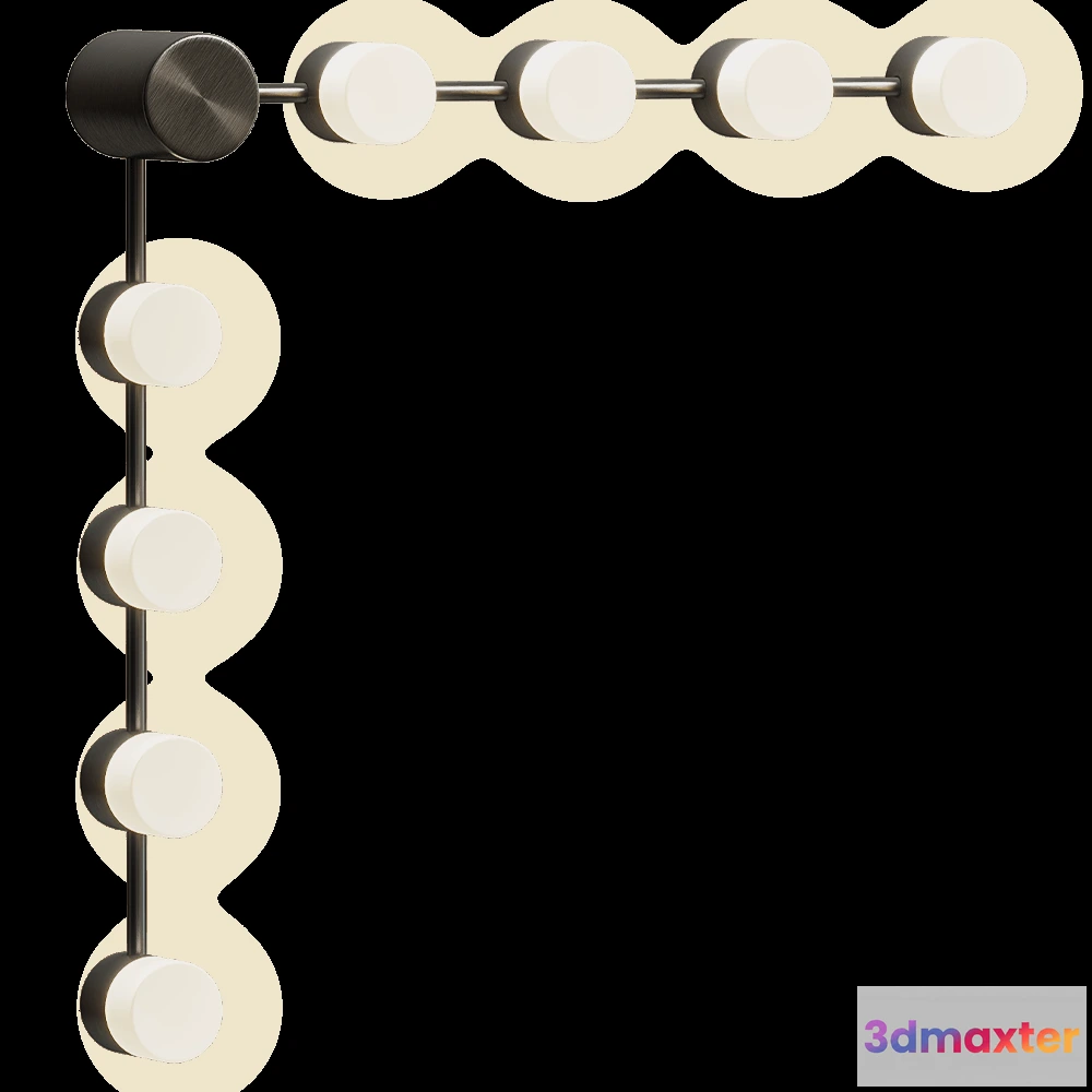 1661176 - CVL  - Wall lamp IP Backstage 8C corner 3D Max