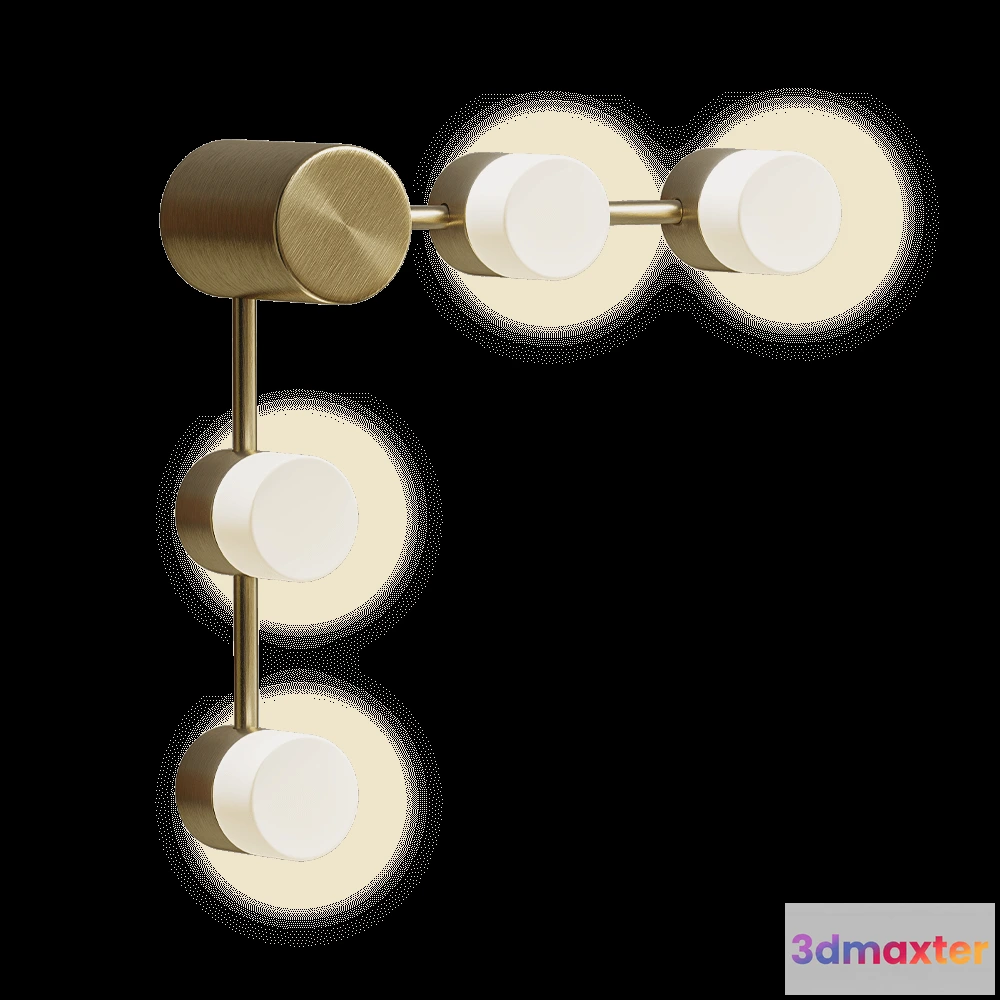 1661182 - CVL  - Wall lamp IP Backstage 4C corner 3D Max