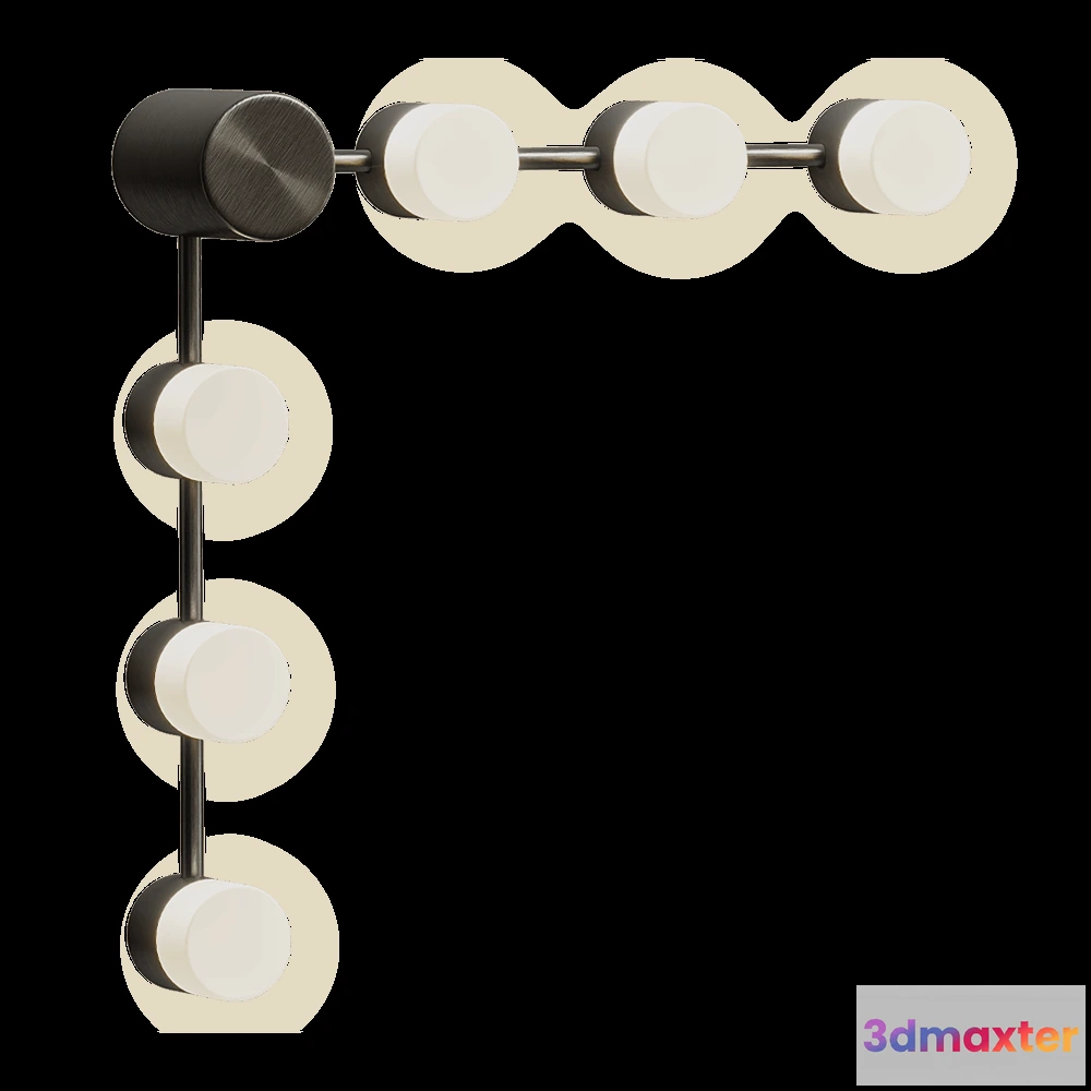 1661186 - CVL  - Wall lamp IP Backstage 6C corner 3D Max