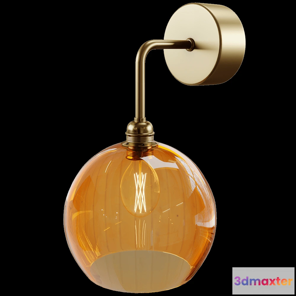 1661208 - EBB&FLOW - Wall lamp Rowan S 3D Max