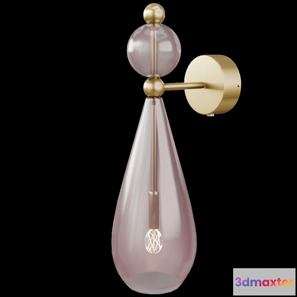 1661212 - EBB&FLOW - Wall lamp Smykke M 3D Max