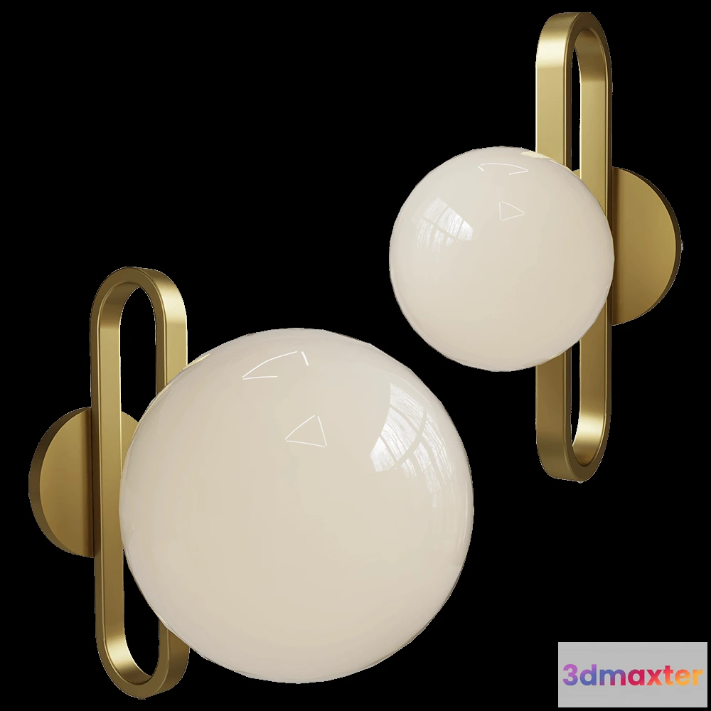 1661222 - ENOstudio - Wall lamp CIME 3D Max