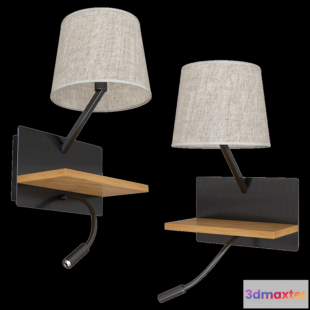 1661266 - FAVOURITE - Wall lamp Liga 2896-1W 3D Max