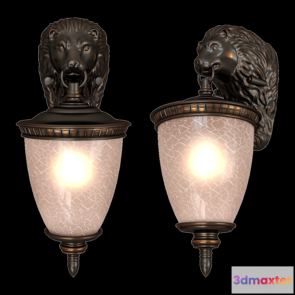 1661272 - FAVOURITE - Outdoor lamp Guards 1336-1W 3D Max