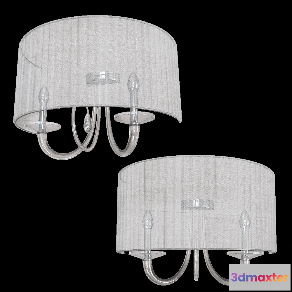 1661278 - FAVOURITE - Wall lamp Snow 1698-2W 3D Max