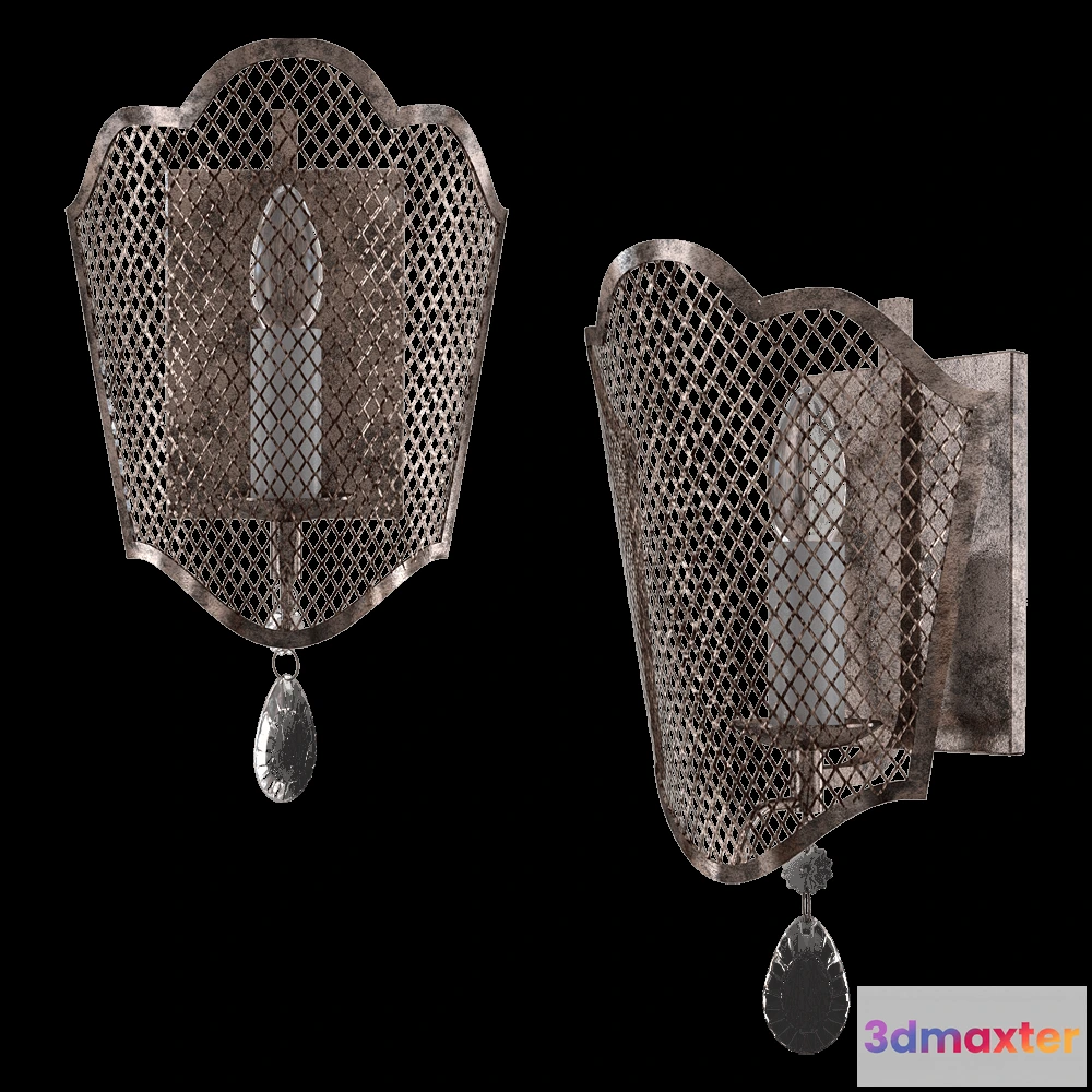 1661280 - FAVOURITE - Wall lamp Venezia 2149-1W 3D Max