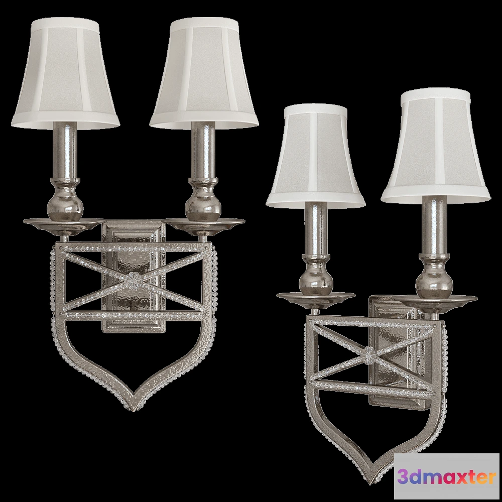 1661286 - FAVOURITE - Wall lamp Marquise 1921-2W 3D Max