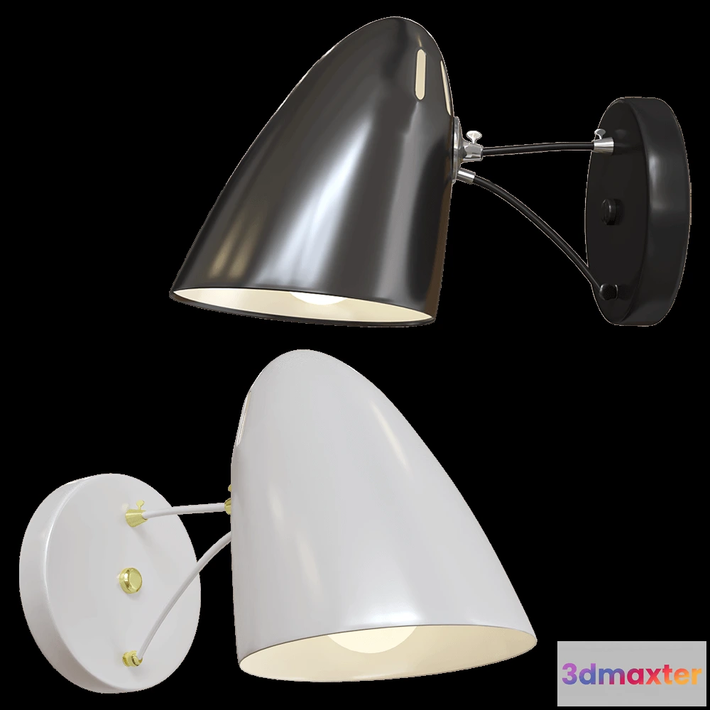 1661296 - FAVOURITE - Wall lamp Humpen 175758-1W 3D Max