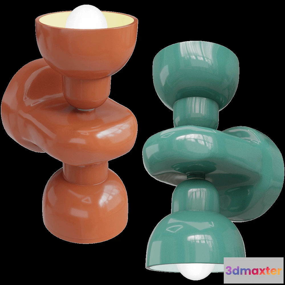 1661314 - Ferroluce - Wall lamp C2601 3D Max