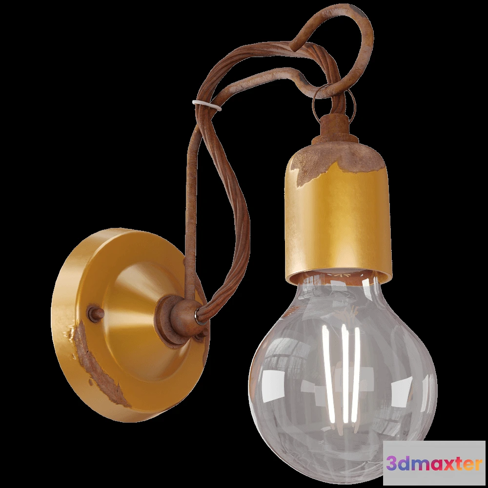 1661316 - Ferroluce - Wall lamp Vintage C665 3D Max