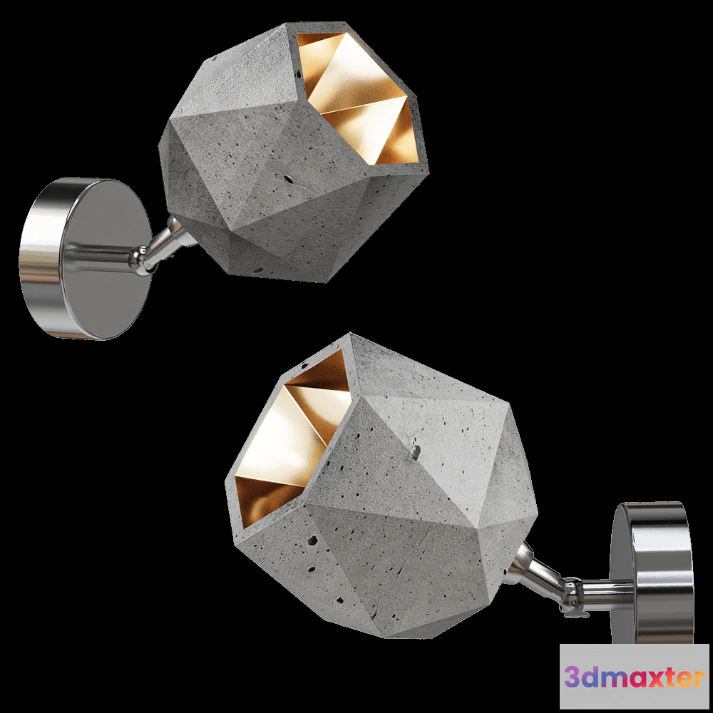 1661342 - GANTlights - [T2]spot wall light triangle 3D Max