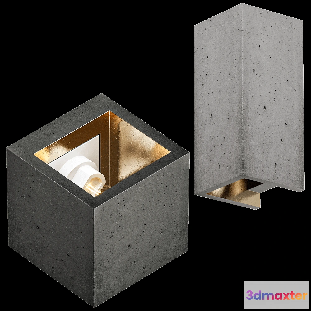 1661344 - GANTlights - [B8]  [B9] Wall lamp 3D Max