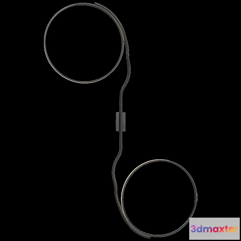 1661354 - GLODE - Wall lamp Dazzle Two 3D Max