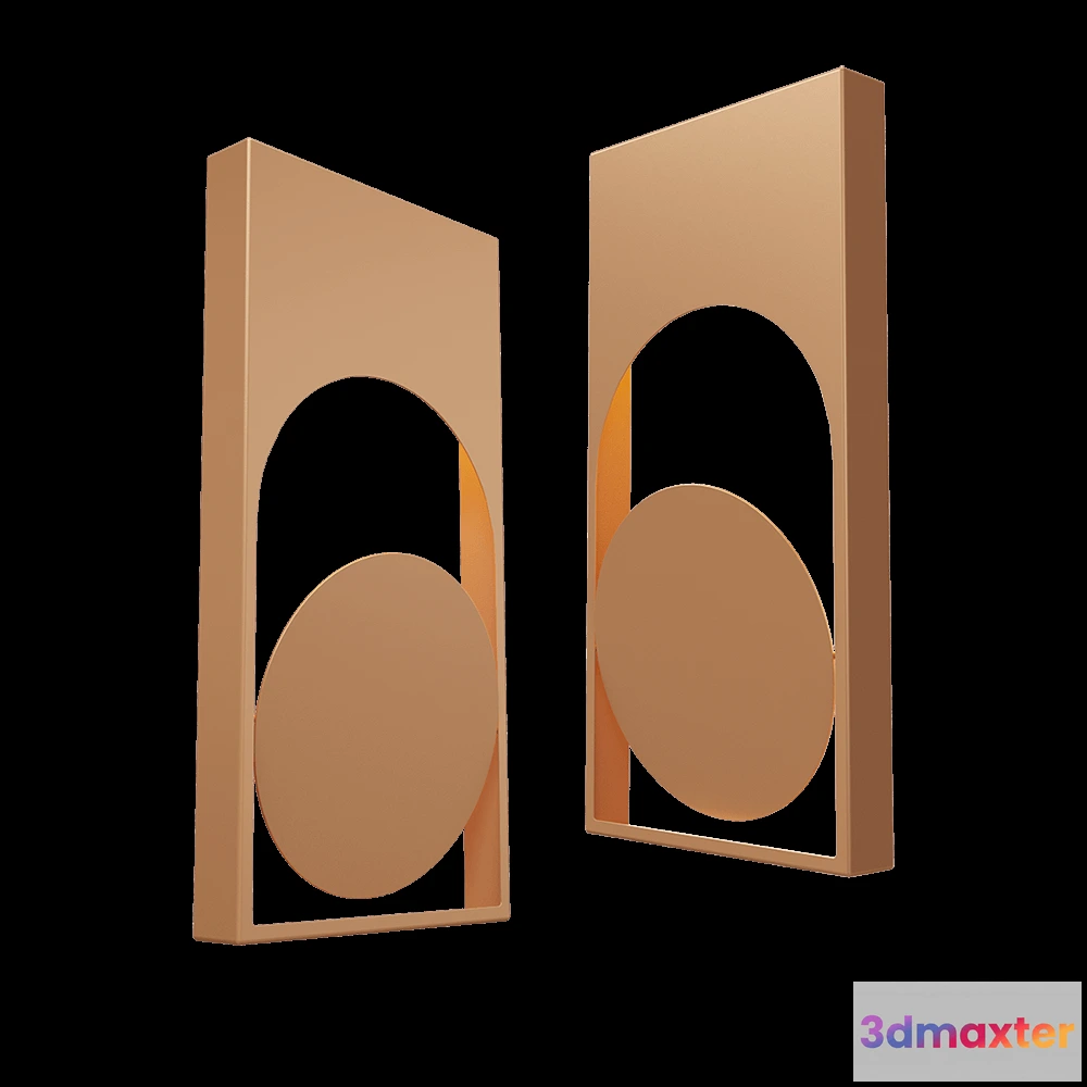 1661432 - HIND RABII - Wall lamp Segno 3D Max