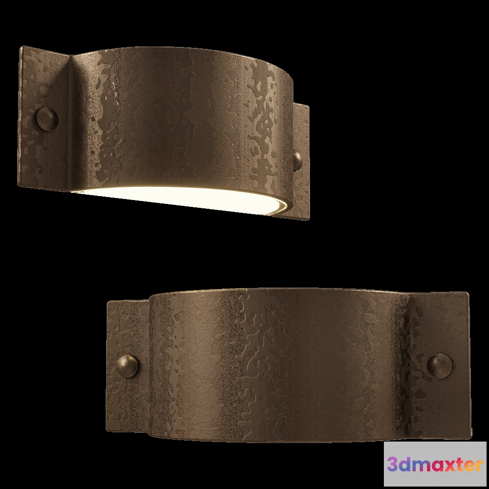 1661446 - Il Fanale - Wall lamp Decori 252.01.RF 3D Max