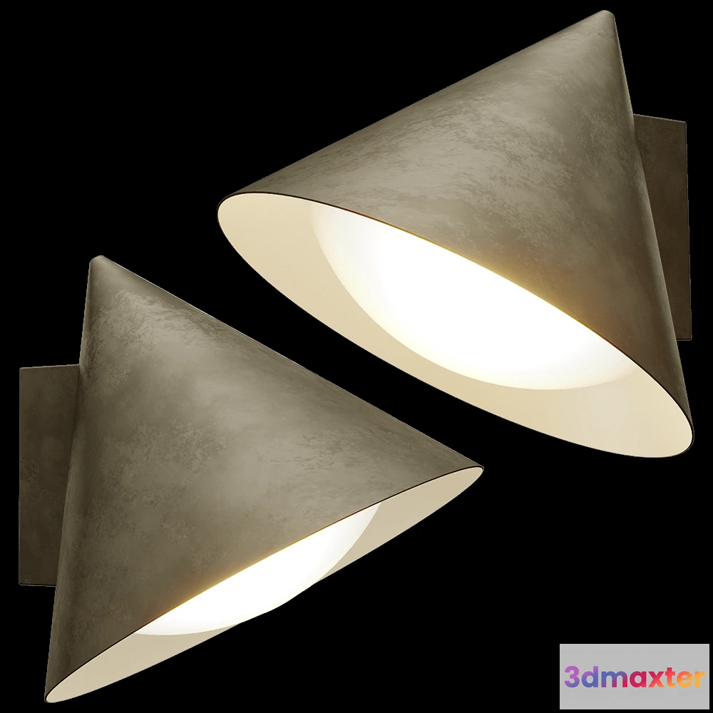 1661452 - Il Fanale - Wall lamp Cone 286.16.OOB 3D Max