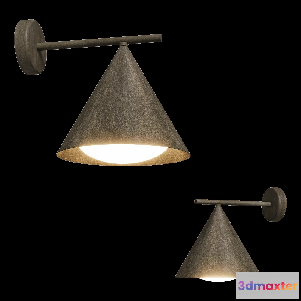 1661464 - Il Fanale - Wall lamp Cone 286.18.OOB 3D Max