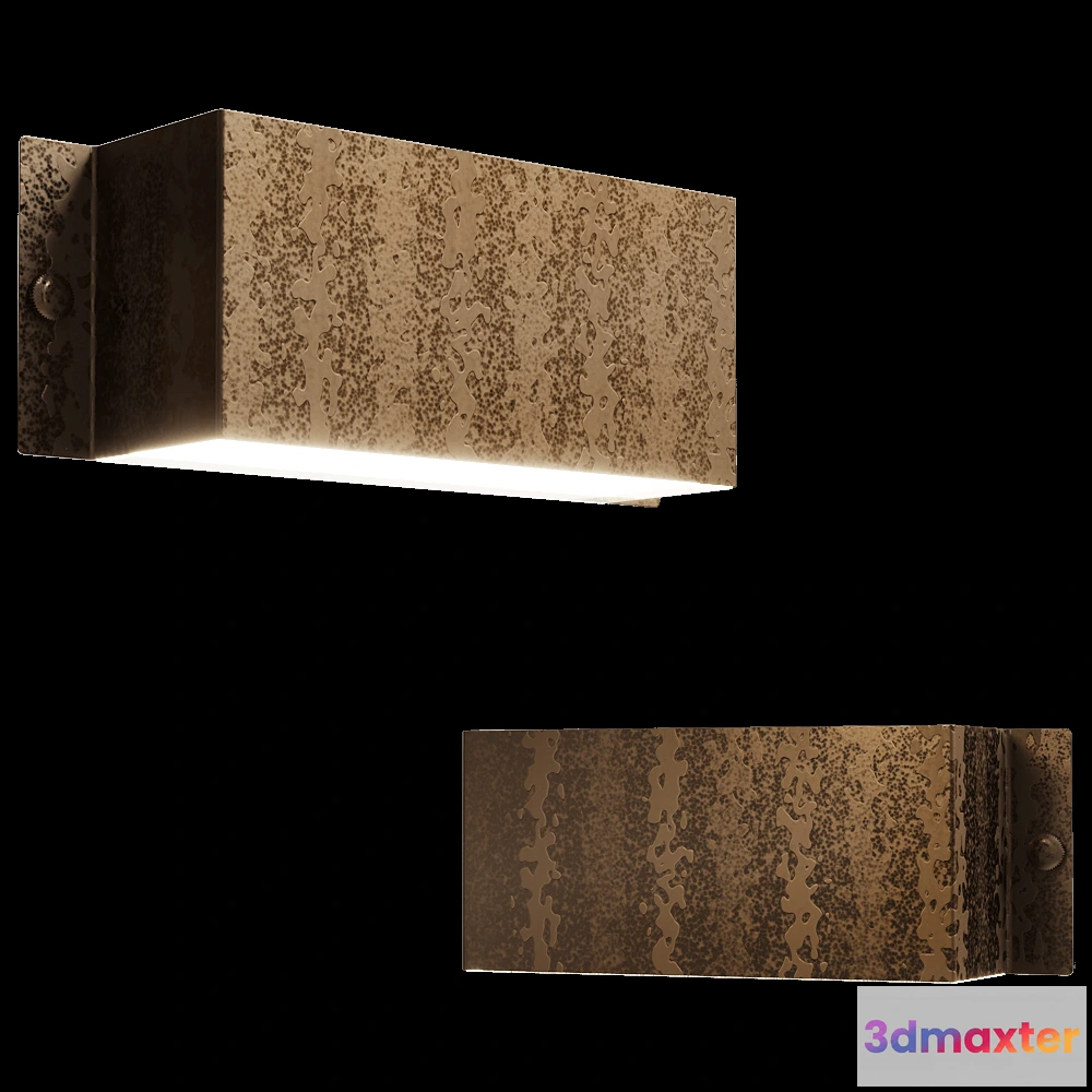 1661466 - Il Fanale - Wall lamp Decori 252.03.RF 3D Max