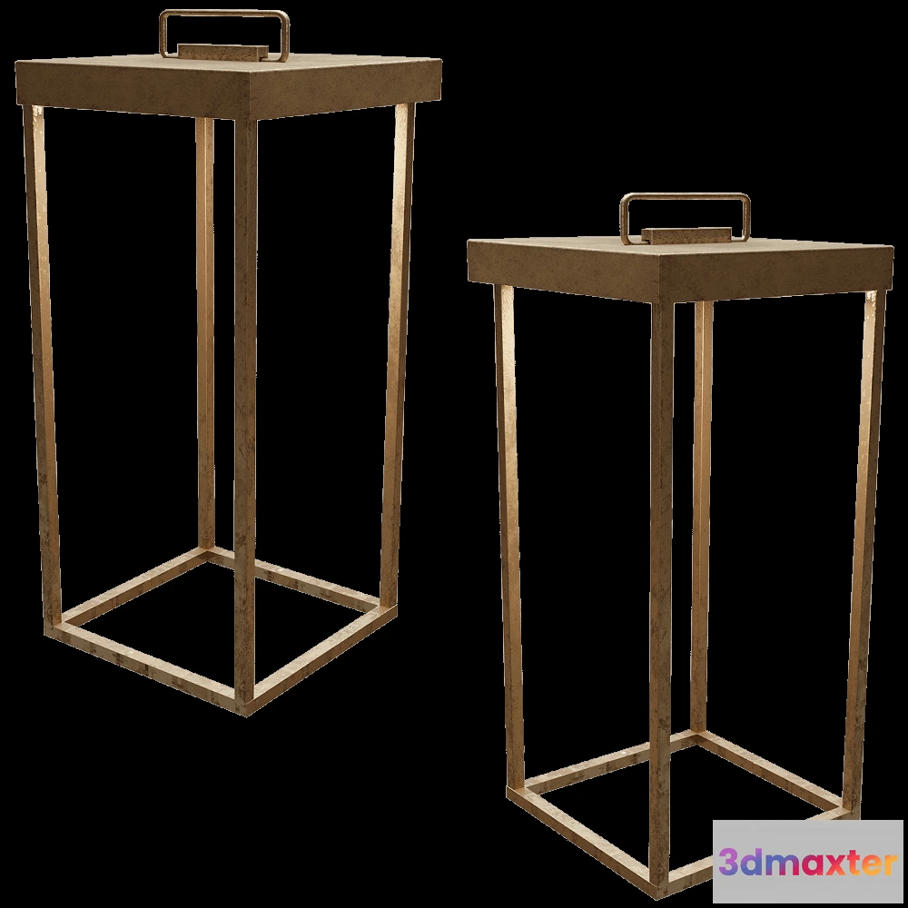 1661476 - Il Fanale - Wall lamp Lanterne Slim 267.05.OO 3D Max